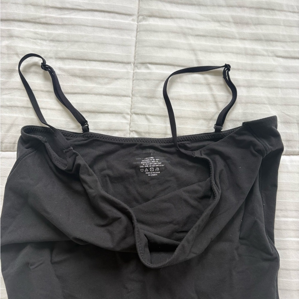 SkimsBlack Spaghetti Strap Bodysuit - Picture 2 of 2